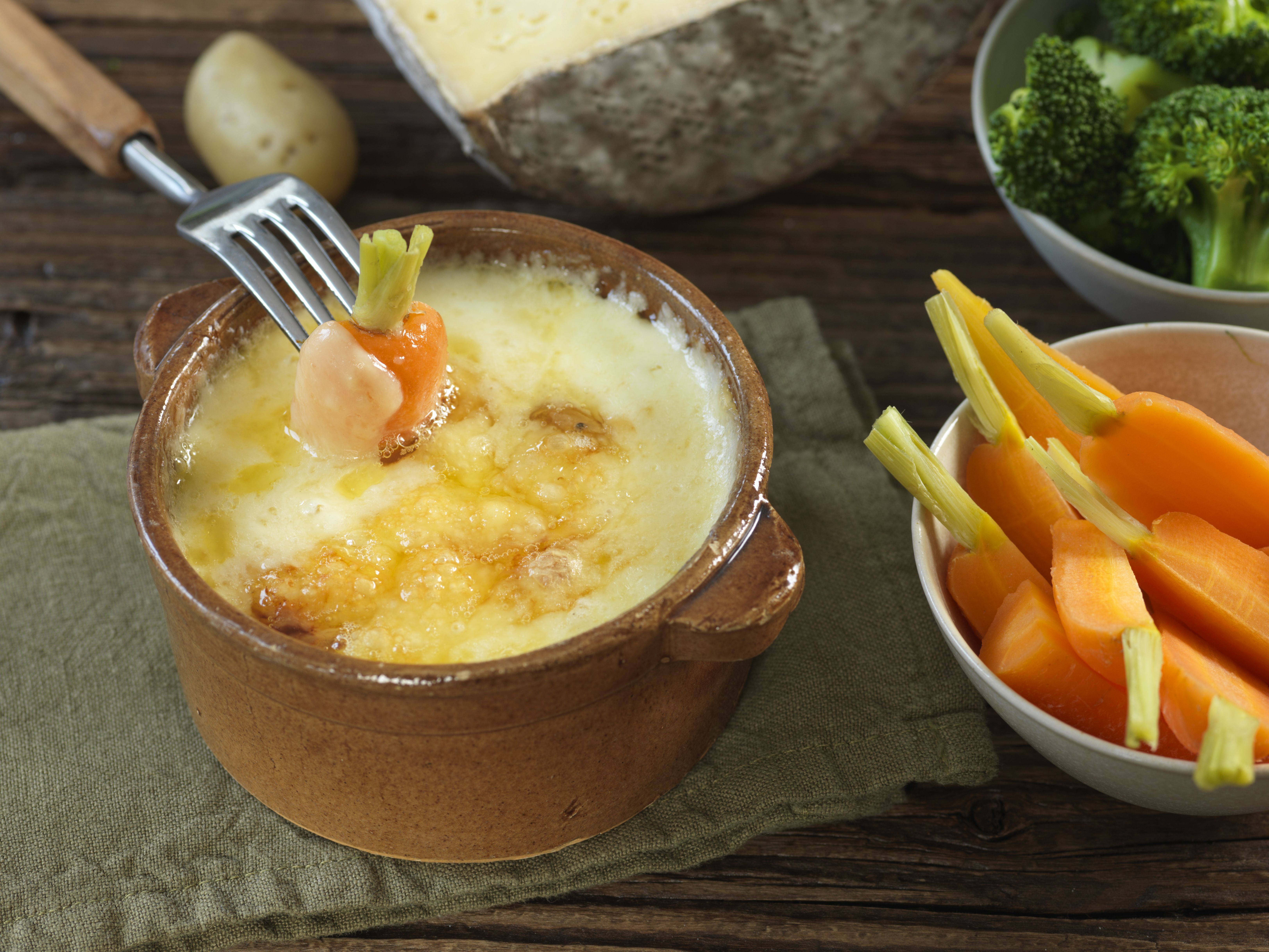 Tommette de Yenne en fondue