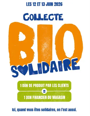 Collecte bio-solidaire 2026