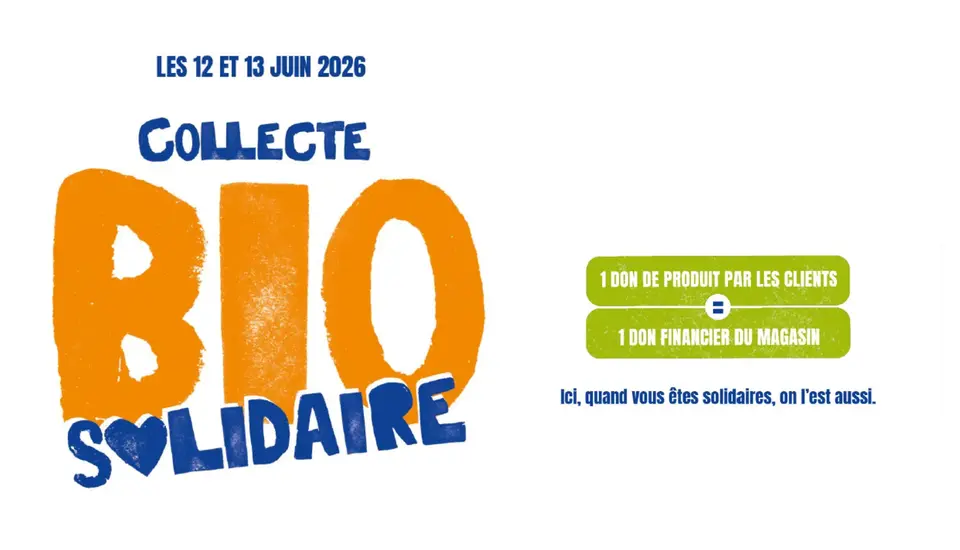 Collecte bio-solidaire 2026